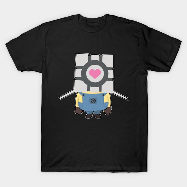 Portal Cube T-Shirt by DavidSSTshirts